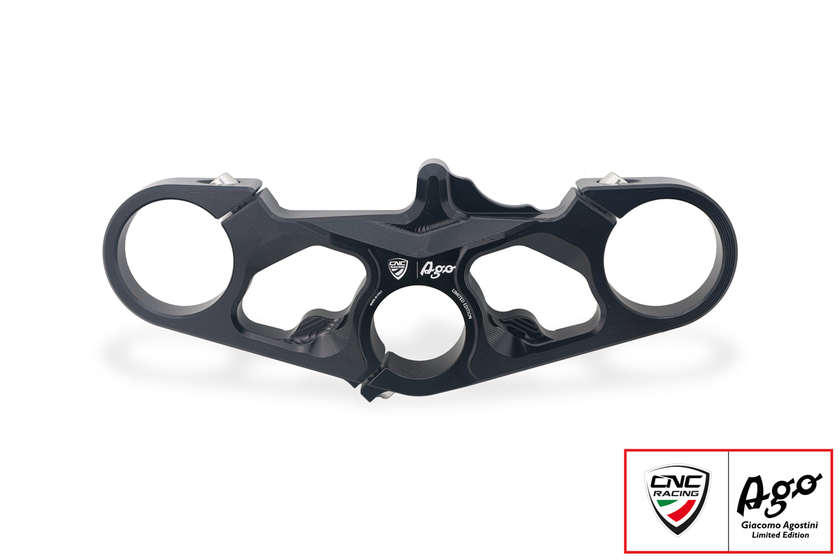 CNC Racing GIACOMO AGOSTINI LIMITED EDITION Upper Triple Clamp for MV Agusta F3 675/800 and Superveloce CNC Racing GIACOMO AGOSTINI LIMITED EDITION Upper Triple Clamp for MV Agusta F3 675/800 and Superveloce
